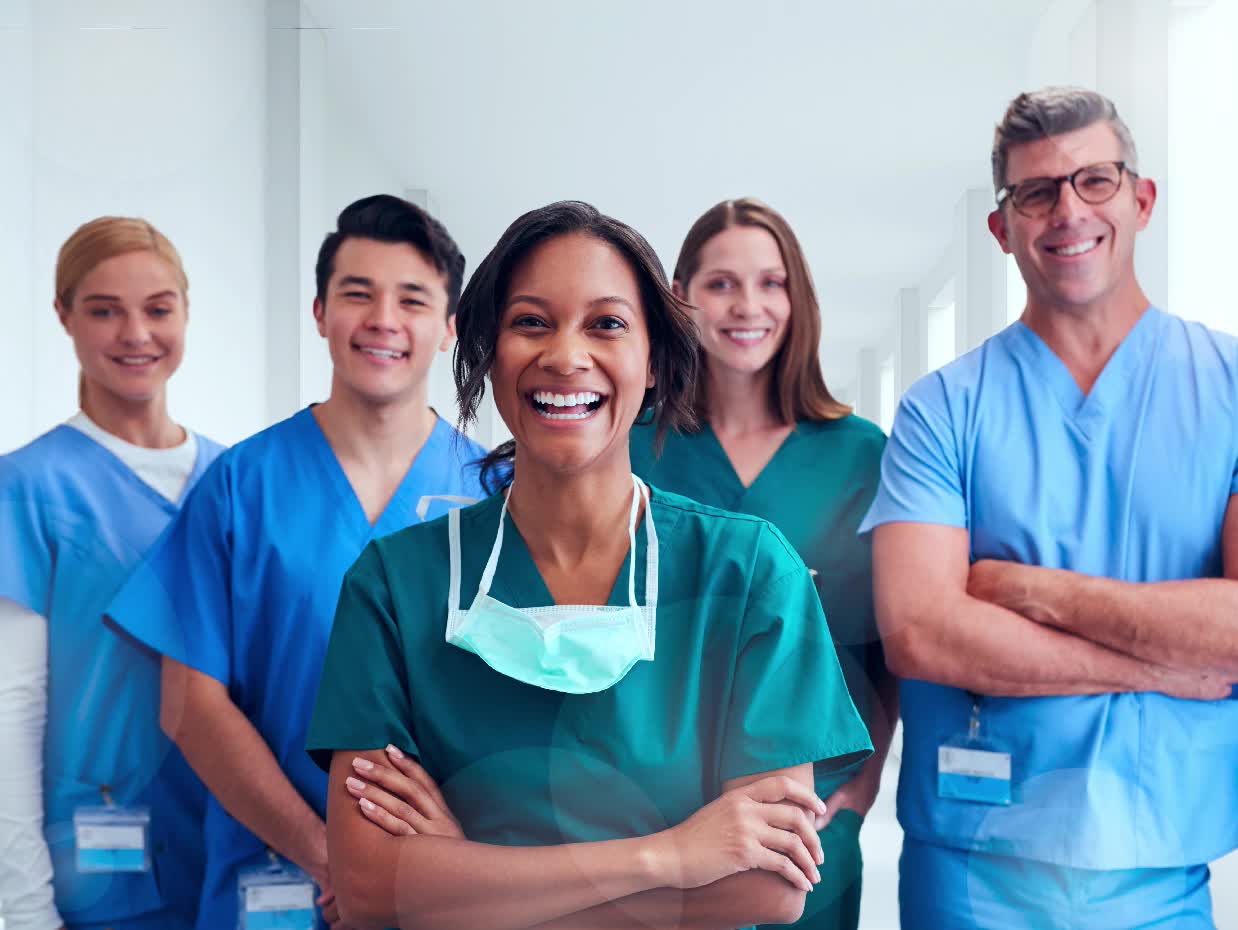 The unified TeamHealth brand across web and mobile