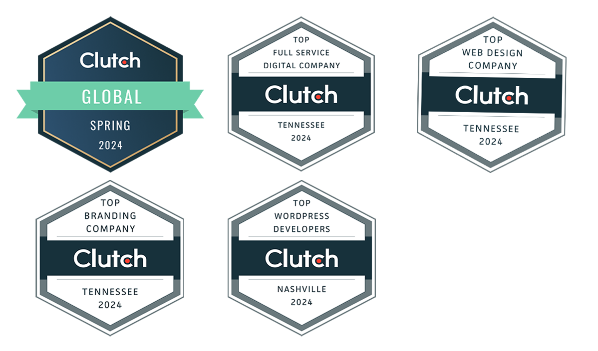 2023 Clutch Nashville Award for Top Digital Strategy Company