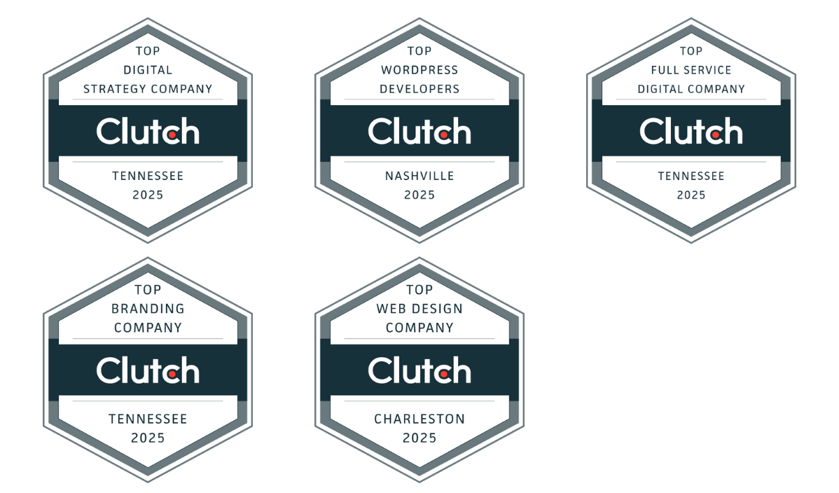 2023 Clutch Nashville Award for Top Digital Strategy Company