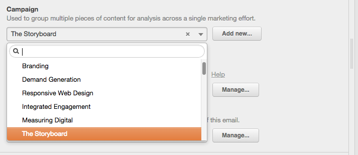 hubspot email campaign