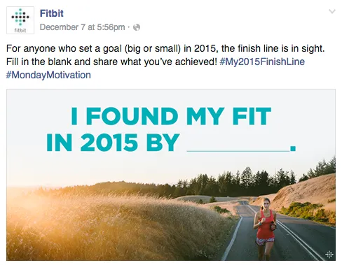 fitbit facebook