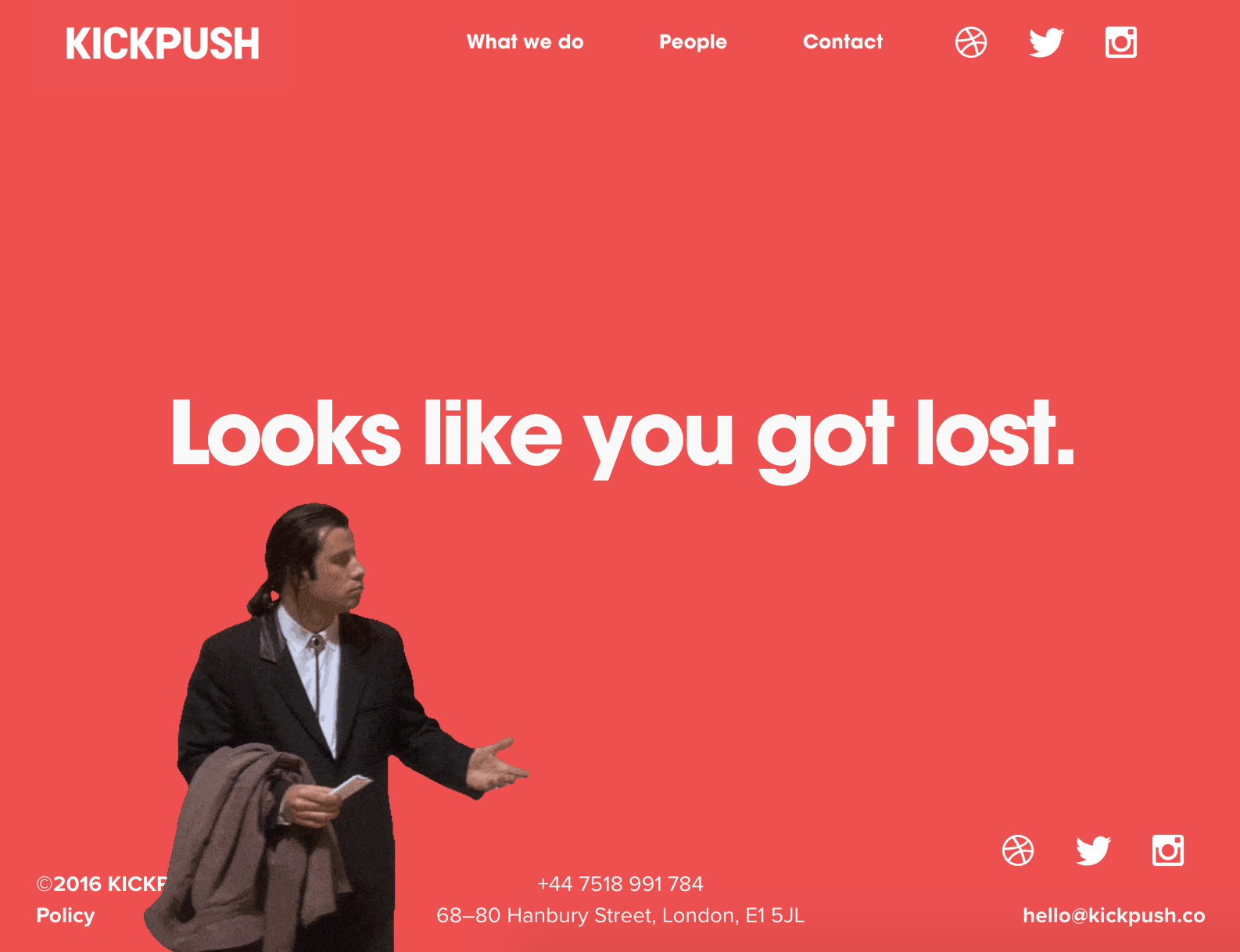 Kickpush 404 Error Page