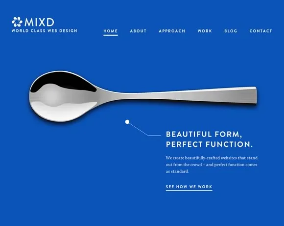 minimal website design