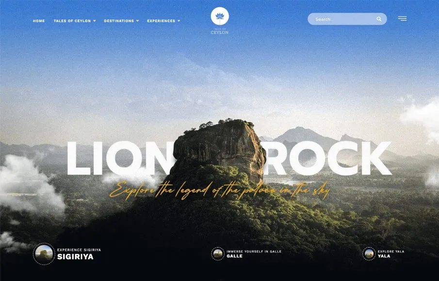 bold typography
