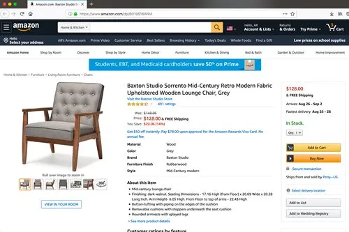 amazon product visual
