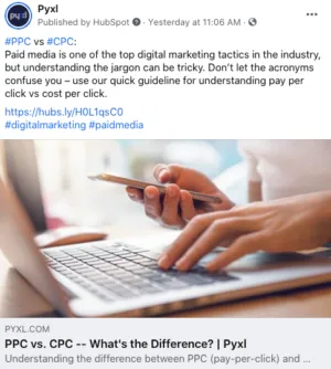 link post