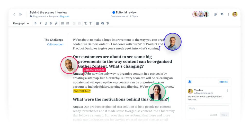 GatherContent for SEO