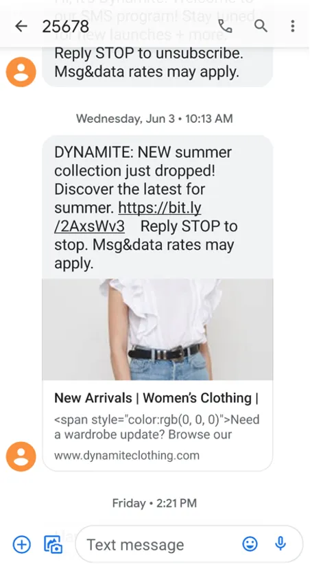 dynamite clothing
